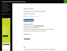 Tablet Screenshot of codigodescuento.mx